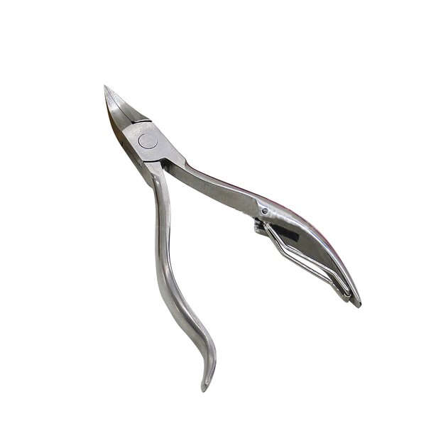 Silver Cuticle Nipper - Stainless Steel Professional Dead Skin Remover Manicure Tool