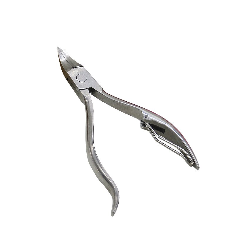 Silver Cuticle Nipper - Stainless Steel Professional Dead Skin Remover Manicure Tool