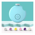 Infant Electric Nail Trimmer - 4 Grinding Heads Safe Rechargeable Manicure Set