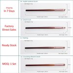 Single Blush Makeup Brush - Plastic Handle Fluffy Soft Loose Powder Blusher Tool