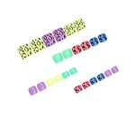 Custom French Toenails - Short Full Cover Wearable Press on Fake Toenails