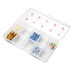 Acrylic Pen Holder - Makeup Brush Organizer Nail Art Painting Pen Stand