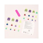 Custom French Toenails - Short Full Cover Wearable Press on Fake Toenails