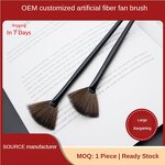 Large Powder Makeup Brush - Custom Logo Soft Fluffy Single Blush Cosmetic Tool