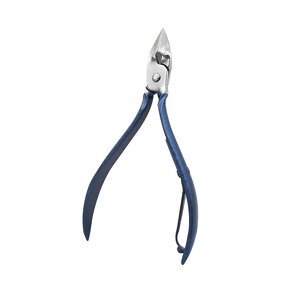 Black Cuticle Scissors - Professional Stainless Steel Manicure Dead Skin Remover