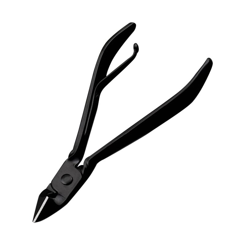 Silver Cuticle Nipper - Stainless Steel Manicure Pedicure Salon Dead Skin Scissors