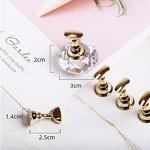 Silicone Finger Toe Separators - 8PCS Reusable Soft Spacers Pedicure DIY Tool