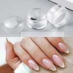 Nail Tips Storage Tool - Fan Shaped Color Chart Fake Fingers Training Display Holder