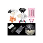 Nail Art Glitter Set - 12pcs Foils Flake Gold Silver DIY Irregular Decoration