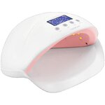 Cordless UV LED Nail Lamp - 96W Rechargeable Pedicure Light for Salon