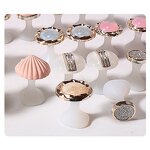 False Nail Tips Holder - White Swan Pink Flamingo Practice Training Display Stand