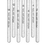 3Pcs Nail Art Liner Pen - DIY Acrylic French Lines Stripes Flower Drawing Tool