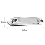 Rose Gold Nail Clipper - Stainless Steel Straight Edge Toenail Trimmer Wholesale