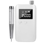 Rechargeable Nail Drill - 35000 RPM Portable Electric File Manicure Efile