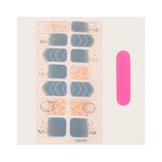 Nail Art Stamper - Transparent Jelly Silicone Head with Scraper for French Nails