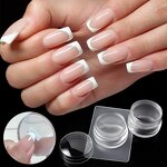 Nail Tips Storage Tool - Fan Shaped Color Chart Fake Fingers Training Display Holder