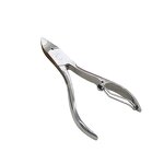 Silver Cuticle Nipper - Stainless Steel Professional Manicure Pedicure Nail Care Tool
