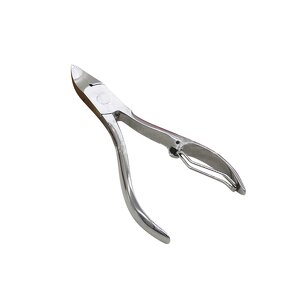 Silver Cuticle Nipper - Stainless Steel Professional Manicure Pedicure Nail Care Tool