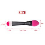 Foundation Makeup Brush - Custom Logo Angled Flat Top Blush Cosmetic Tool