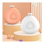 Baby Electric Nail Trimmer - 6 Grinding Heads Manicure Kit with Storage Case