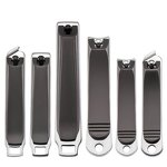 3pcs Nail Clippers Kit - Stainless Steel Manicure Tool with Tin Box