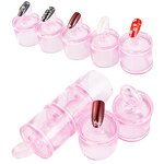 Nail Art Glitter Set - 12pcs Foils Flake Gold Silver DIY Irregular Decoration