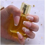 Christmas Press on Nails - Long Stiletto Custom Medium Acrylic Oval Fake Nails