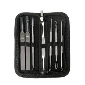 7-in-1 Pimple Extractor Kit - Face Beauty Black Dots Cleanser Acne Remover Tool