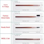 Single Blush Makeup Brush - Plastic Handle Fluffy Soft Loose Powder Blusher Tool