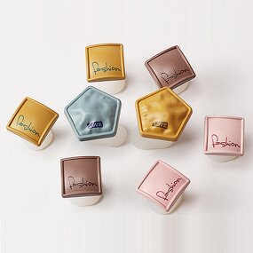 False Nail Tips Holder - White Swan Pink Flamingo Practice Training Display Stand