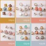 False Nail Tips Holder - White Swan Pink Flamingo Practice Training Display Stand