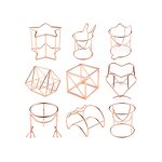 4# Eyelash Tweezers - Stainless Steel Color Gradient Mirror Rainbow Extension Tool