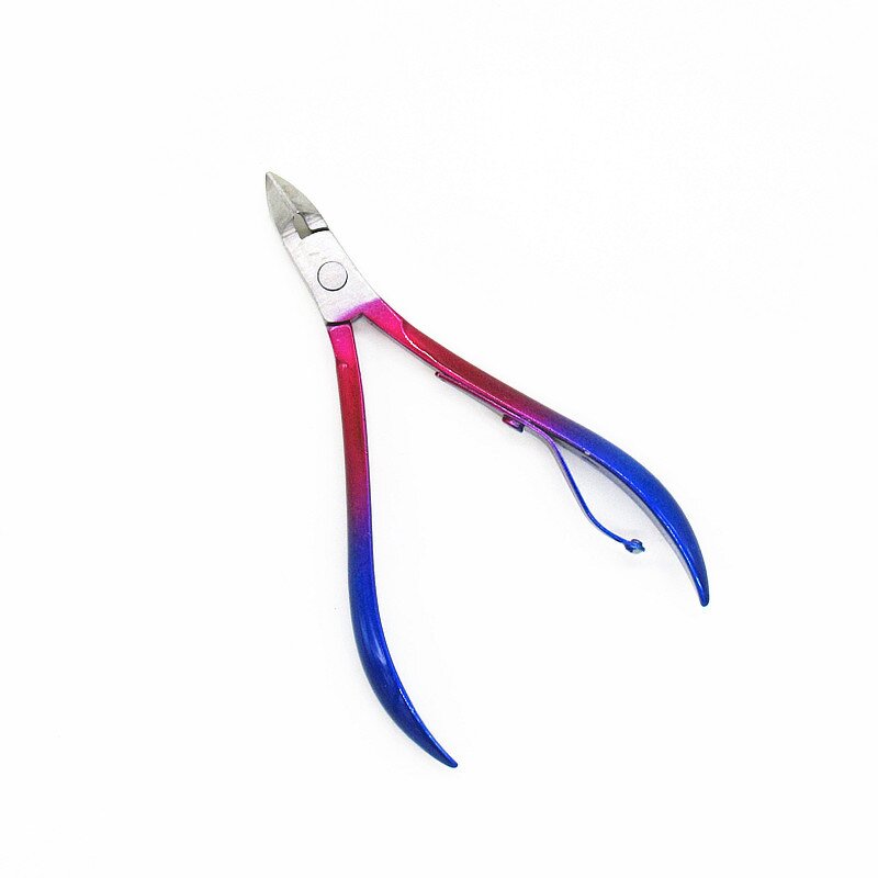 Rainbow Nail Nipper - Stainless Steel Sharp Dead Skin Toes Pliers Personal Care Tool