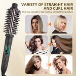 Curling Iron Brush Manufacturer - Customized Ceramic Fast Heating with Digital LCD 1.5 Inch