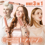 Curling Iron Wand Manufacturer - Customized Ceramic PTC Ionic One Step with LCD Display