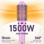 Hair Dryer Brush Manufacturer - High Speed 110,000 RPM BLDC Ceramic Ionic 3-in-1