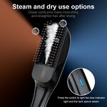 Hair Straightener Brush Manufacturer - One Step Ionic Ceramic Steam with Water Tank
