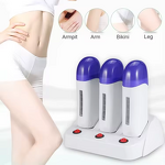 Hair Removal Machine Manufacturer - Professional Salon Three-Seat Roller Wax Heater