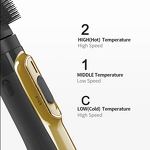 Hair Dryer Manufacturer - Factory Private Model 1200W Hot Air Brush with 2 Attachments