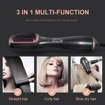 Hair Dryer Brush Manufacturer - Salon Hot Tools 3-in-1 One Step Blowout Ionic 1200W