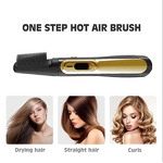 Hair Dryer Manufacturer - Factory Private Model 1200W Hot Air Brush with 2 Attachments
