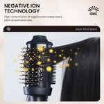 Hot Air Brush Manufacturer - Customized Ceramic Large Thermal Heating 1.5 Inch