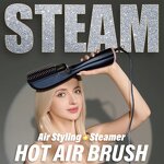 Hair Straightener Brush Manufacturer - Private Model One Step Steamer with Water Tank