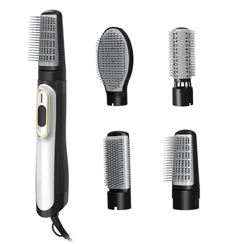 Hair Dryer Manufacturer - Factory Private Model 1200W Hot Air Brush with 2 Attachments