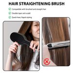 Hair Straightening Brush Manufacturer - Professional Ceramic Instant Heating with Clamp