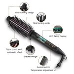 Curling Iron Brush Manufacturer - Customized Ceramic Fast Heating with Digital LCD 1.5 Inch