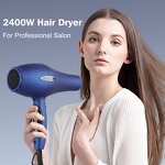 Hair Dryer Manufacturer - Professional Salon 2400W AC Motor Ionic with Nozzle