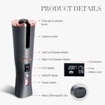 Hair Curler Manufacturer - Portable Cordless Automatic Rotating with PTC Heating