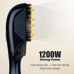 Hair Straightener Brush Manufacturer - Private Model One Step Steamer with Water Tank