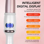 Hair Curling Iron Manufacturer - Conical Ceramic Coating 1 Inch for Wavy Curls